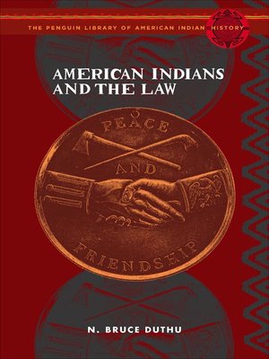 cover image of American Indians and the Law